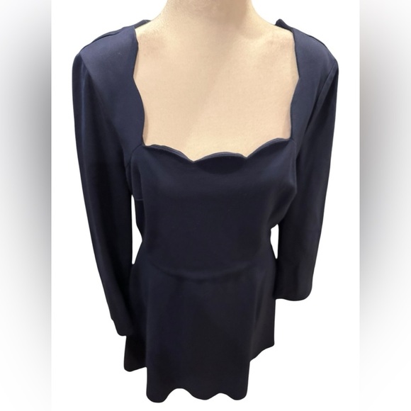 Kate Spade Elegant Navy Blue Dress size L - Picture 12 of 12